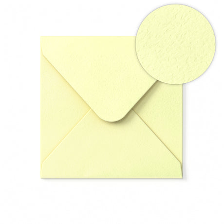 Elefántcsontszínű Boríték Kalapácsolt Felülettel 155x155 mm