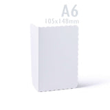 Fehér, hullámos szélű kártyák és borítékok – csomag